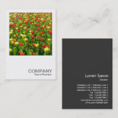 Square Photo 0318 - Zee van Tulips II Visitekaartje (Voorkant / Achterkant)