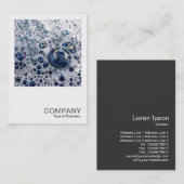 Square Photo 031 - Bubbles Visitekaartje (Voorkant / Achterkant)