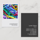 Square Photo 0321 - Project Paperclip Visitekaartje (Voorkant / Achterkant)