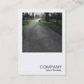 Square Photo 0383 - Sunlit Path Visitekaartje (Voorkant)