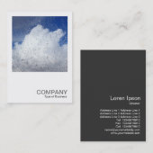 Square Photo 0398 - April Showers Visitekaartje (Voorkant / Achterkant)