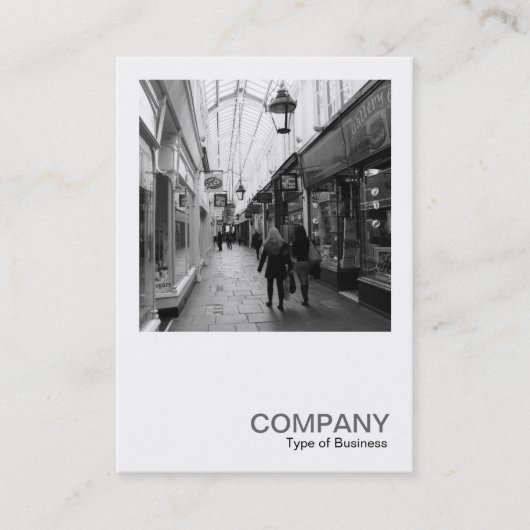 Square Photo 0402 - Shopping Arcade Visitekaartje (Voorkant)