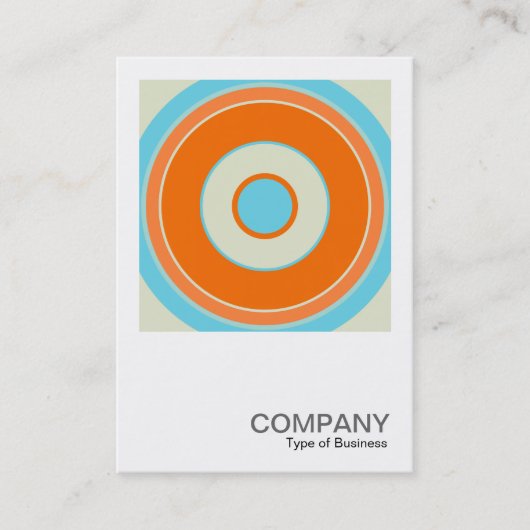 Square Photo 0430 - Colorful Circle 03 Visitekaartje (Voorkant)