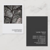 Square Photo 0458 - Magnolia Tree Visitekaartje (Voorkant / Achterkant)