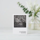 Square Photo 0462 - Magnolia Tree in Blossom 01 Visitekaartje (Staand voorkant)