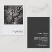 Square Photo 0464 - Magnolia Tree in Blossom Visitekaartje (Voorkant / Achterkant)