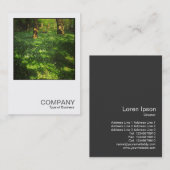 Square Photo 0469 - Spring in the Bossen Visitekaartje (Voorkant / Achterkant)