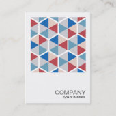 Square Photo 0549 - Hexagon Pattern 05 Visitekaartje (Voorkant)