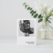 Square Photo 0584 - Tower Crane 02 Visitekaartje (Staand voorkant)