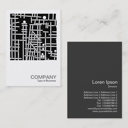 Square Photo 081 - Odd Ball Structure Visitekaartje (Voorkant / Achterkant)