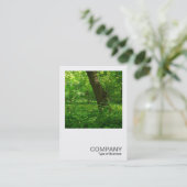 Square Photo 092 - Spring in the Bossen Visitekaartje (Staand voorkant)