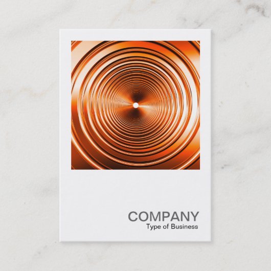 Square Photo 608 - Long Spring Oranje Visitekaartje (Voorkant)