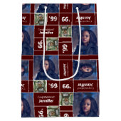 Square Photo Afstuderen, jaargang Medium Cadeauzakje (Achterkant)