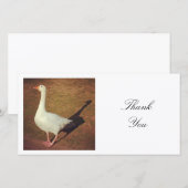 Square Photo - Goose Bedankkaart (Voorkant / Achterkant)