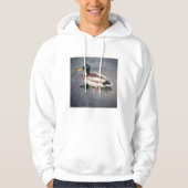 Square Photo - Mallard Duck Hoodie (Voorkant)