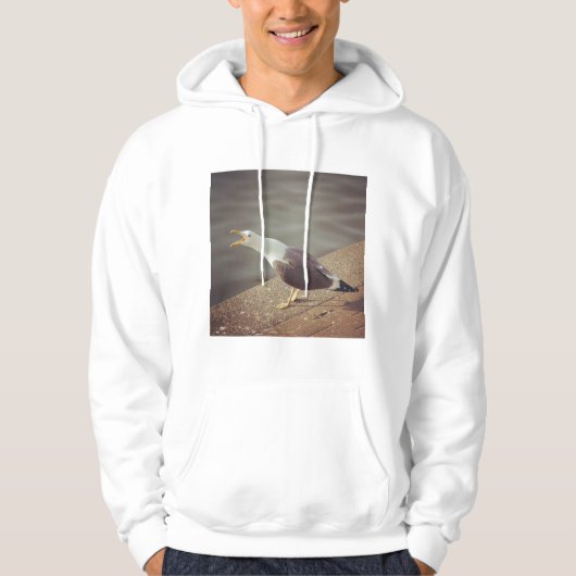 Square Photo - Squawach Seagull Hoodie (Voorkant)