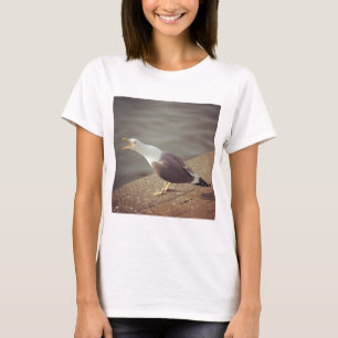 Square Photo - Squawach Seagull T-shirt