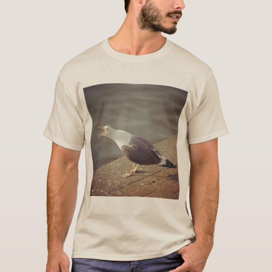 Square Photo - Squawach Seagull T-shirt (Voorkant)