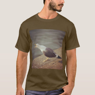 Square Photo - Squawach Seagull T-shirt