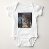 Square Photo - Sunlit Winter Trees Romper (Voorkant)