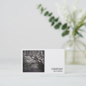 Square Photo (v2) - Magnolia Tree in Blossom 01 Visitekaartje (Staand voorkant)