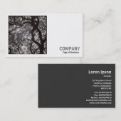 Square Photo (v2) - Magnolia Tree in Blossom 02 Visitekaartje (Voorkant / Achterkant)