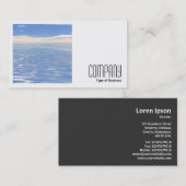 Square Photo (v2) - Zee en Sky Visitekaartje (Voorkant / Achterkant)