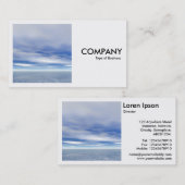 Square Photo (v2) - Zee en Sky Visitekaartje (Voorkant / Achterkant)