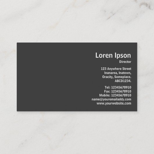 Square Photo (v3) - Dahlia 'David Howard' Visitekaartje (Achterkant)