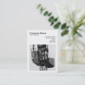 Square Photo (v3) - Tower Crane 02 Visitekaartje (Staand voorkant)