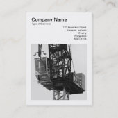 Square Photo (v3) - Tower Crane 02 Visitekaartje (Voorkant)