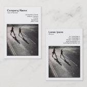 Square Photo (v3) - Wegrijden Visitekaartje (Voorkant / Achterkant)