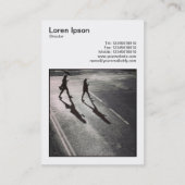 Square Photo (v3) - Wegrijden Visitekaartje (Achterkant)