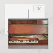 Square piano, 1767 (foto) briefkaart (Voorkant / Achterkant)