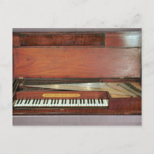 Square piano, 1767 (foto) briefkaart