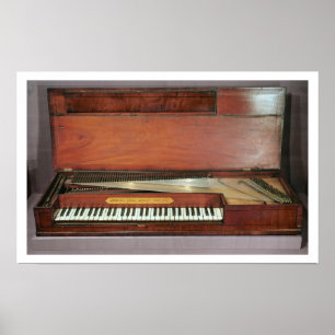 Square piano, 1767 (foto) poster