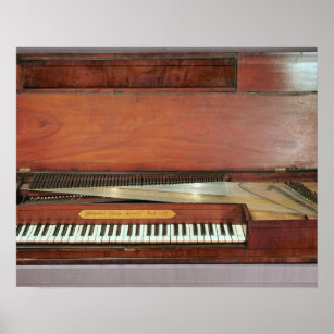 Square piano, 1767 (foto) poster
