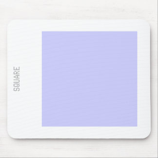 Square - Powder Blue en White Muismat