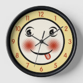 Square Retro Clock Face (Voorkant)