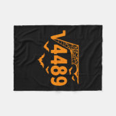 Square Root 4489 Funny Halloween Meme 67 Math Teac Fleece Deken (Voorkant (Horizontaal))