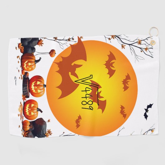 Square Root 4489  Golfhanddoek (Horizontaal)