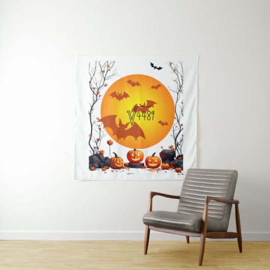 Square Root 4489  Wandkleed (In situ)