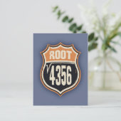 Square Root 66 Briefkaart (Staand voorkant)