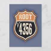 Square Root 66 Briefkaart (Voorkant)