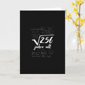 Square Root Kaart (Gele Bloem)