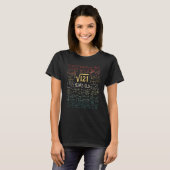 Square Root of 121 11th Birthday 11Year Old Wiskun T-shirt (Voorkant volledig)