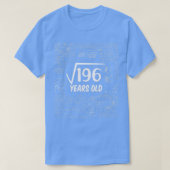 Square Root of 19614th Birthday 14 Years Old Wisku T-shirt (Design voorkant)