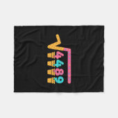 Square Root Of 4489 Ice Cream Drip Meme Slang 67 6 Fleece Deken (Voorkant (Horizontaal))