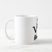 Square Root van 2500 50 jaar oud Koffiemok (Links)