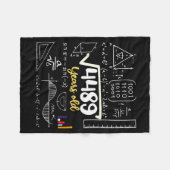 Square Root Years Old Seven Teacher 67 Six 7 6 Fun Fleece Deken (Voorkant (Horizontaal))